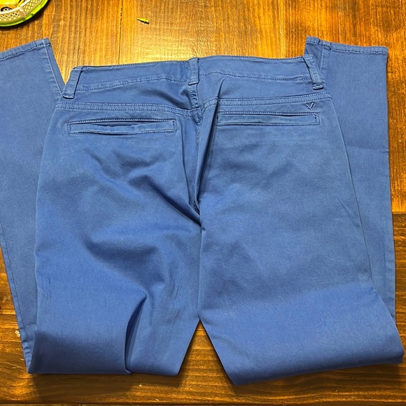 American Eagle Blue Ankle Jegging 4 LONG - Picture 2 of 4